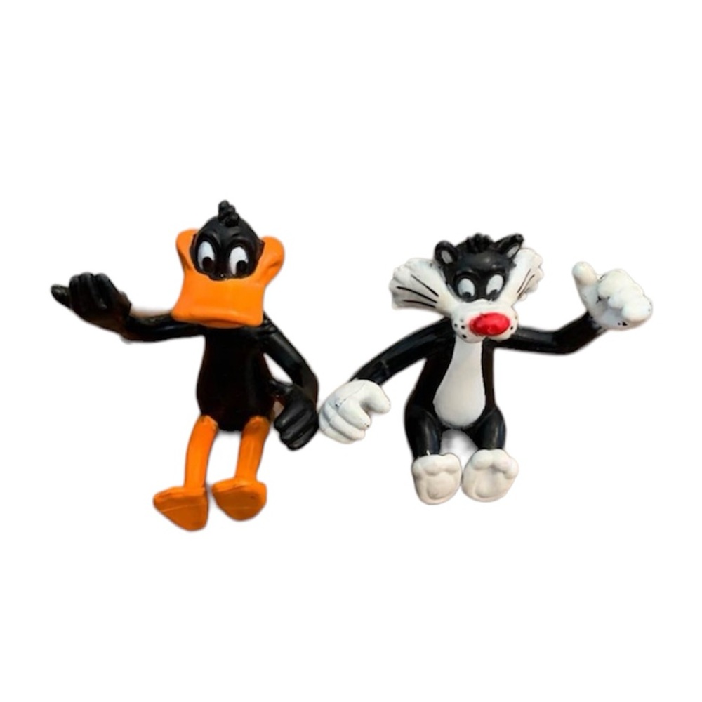 Daffy Duck & Sylvester Figures